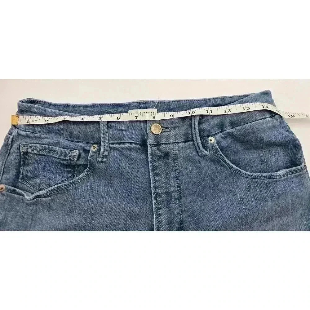 Good American Women's Size 15 Good Waist Light Compression Skinny Jeans GW504T - Picture 7 of 10